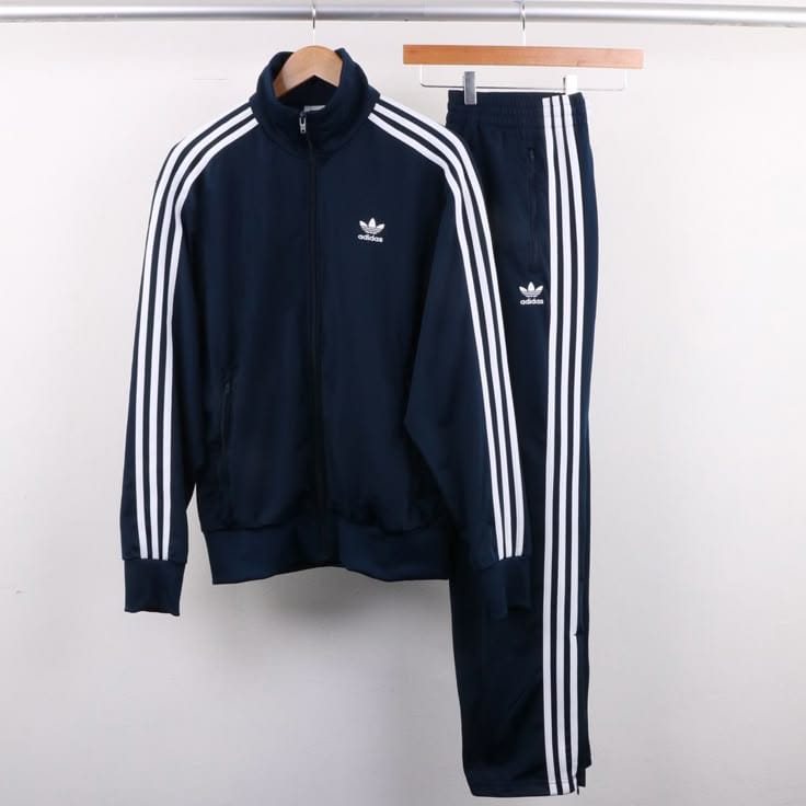 Navy Adidas sports tracksuit
