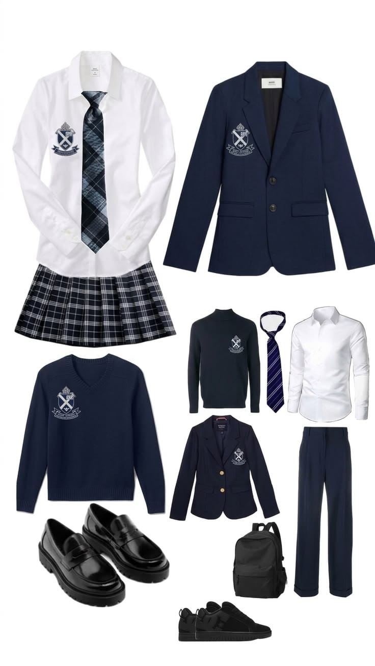 Full school uniform set